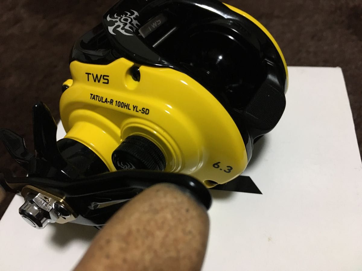 ダイワ タトゥーラ TYPE-R 100HL YL-SD 未使用 レアリール ダイワ タトゥーラ TYPE-R 100HL YL-SD 未使用 レアリール