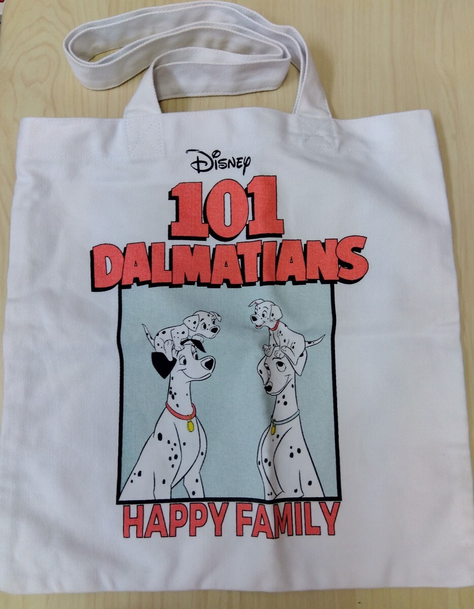 101匹わんちゃん　カラートートバッグ　スモール・プラネット　エコバッグ　未使用品　Disney