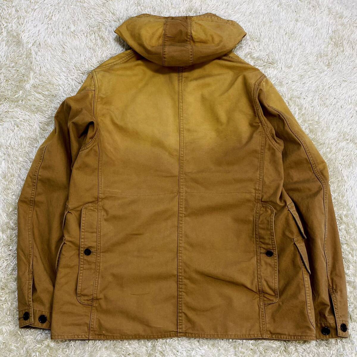 RRLダブルアールエル ラルフローレン ハンティングジャケット Yahoo!オークション - 【美品/希少L/名作/定価25万】RRL ダブルアール