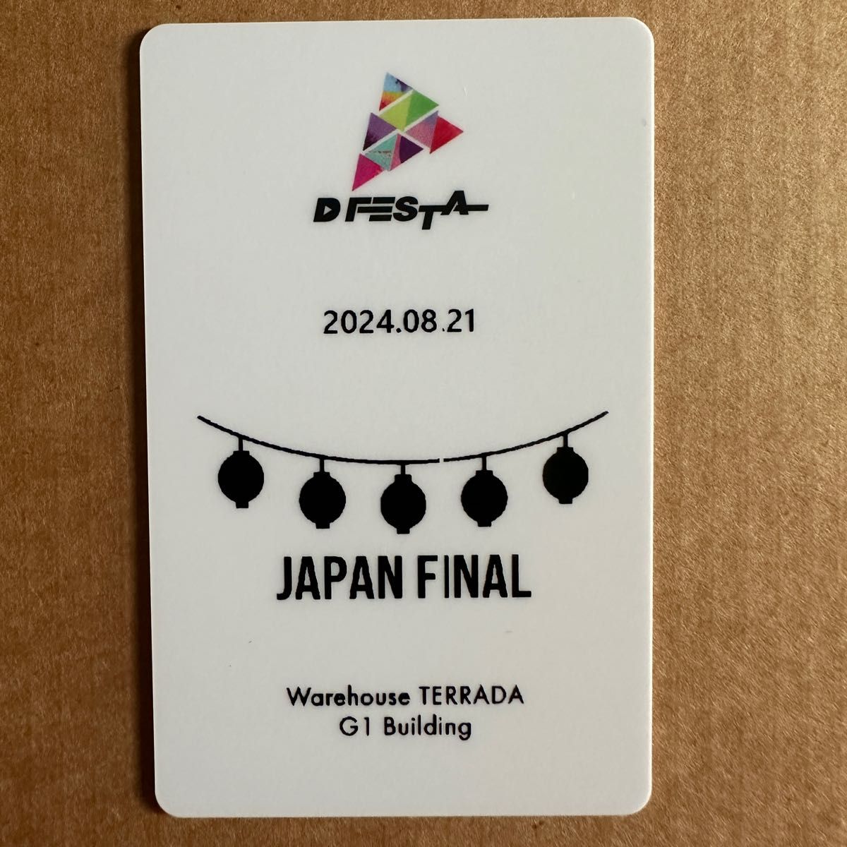 DFESTA JAPAN FINAL 入場者特典 トレカ スキズ フィリックス DFESTA JAPAN FINAL 入場者特典 トレカ スキズ フィリックス