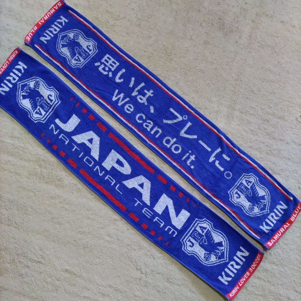 タオル マフラー 2本まとめ売り サッカー 2010 ワールドカップ タオル マフラー 2本まとめ売り サッカー 2010 ワールドカップ