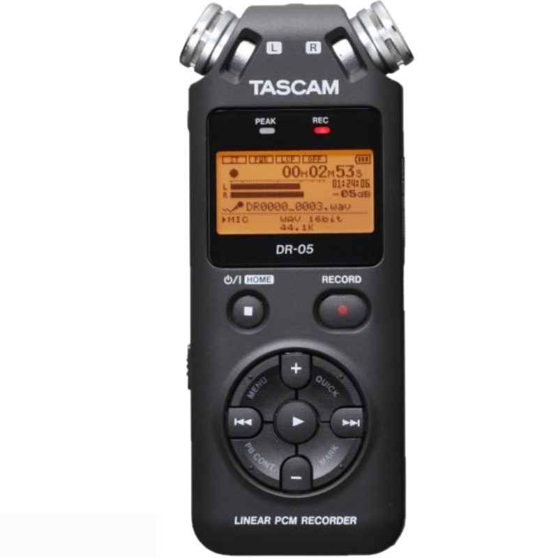 0 free shipping original tascam dr hand-held Professional portable digital voice recorder mp3 recording machine [a1974]