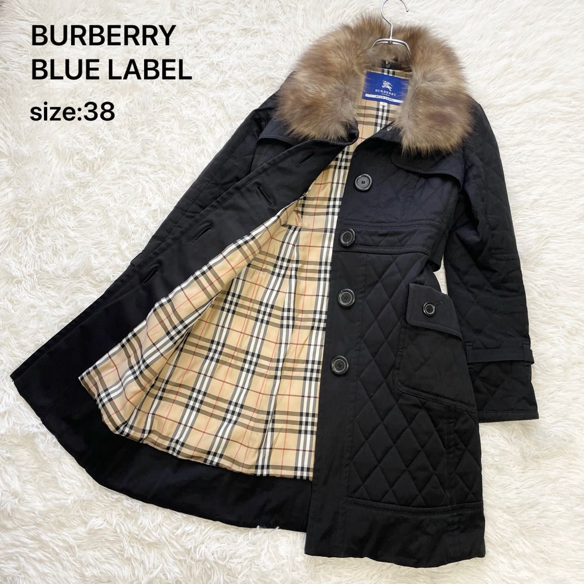 BURBERRY BLUE LABEL バーバリーブルーレーベル キルティング BURBERRY BLUE LABEL バーバリーブルーレーベル キルティング