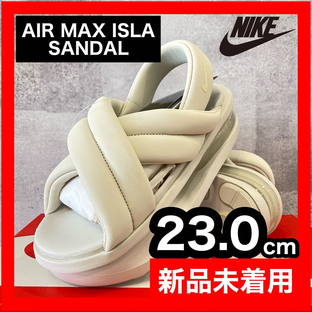 NIKE】AIR MAX ISLA SANDAL 23cm NIKE】AIR MAX ISLA SANDAL 23cm