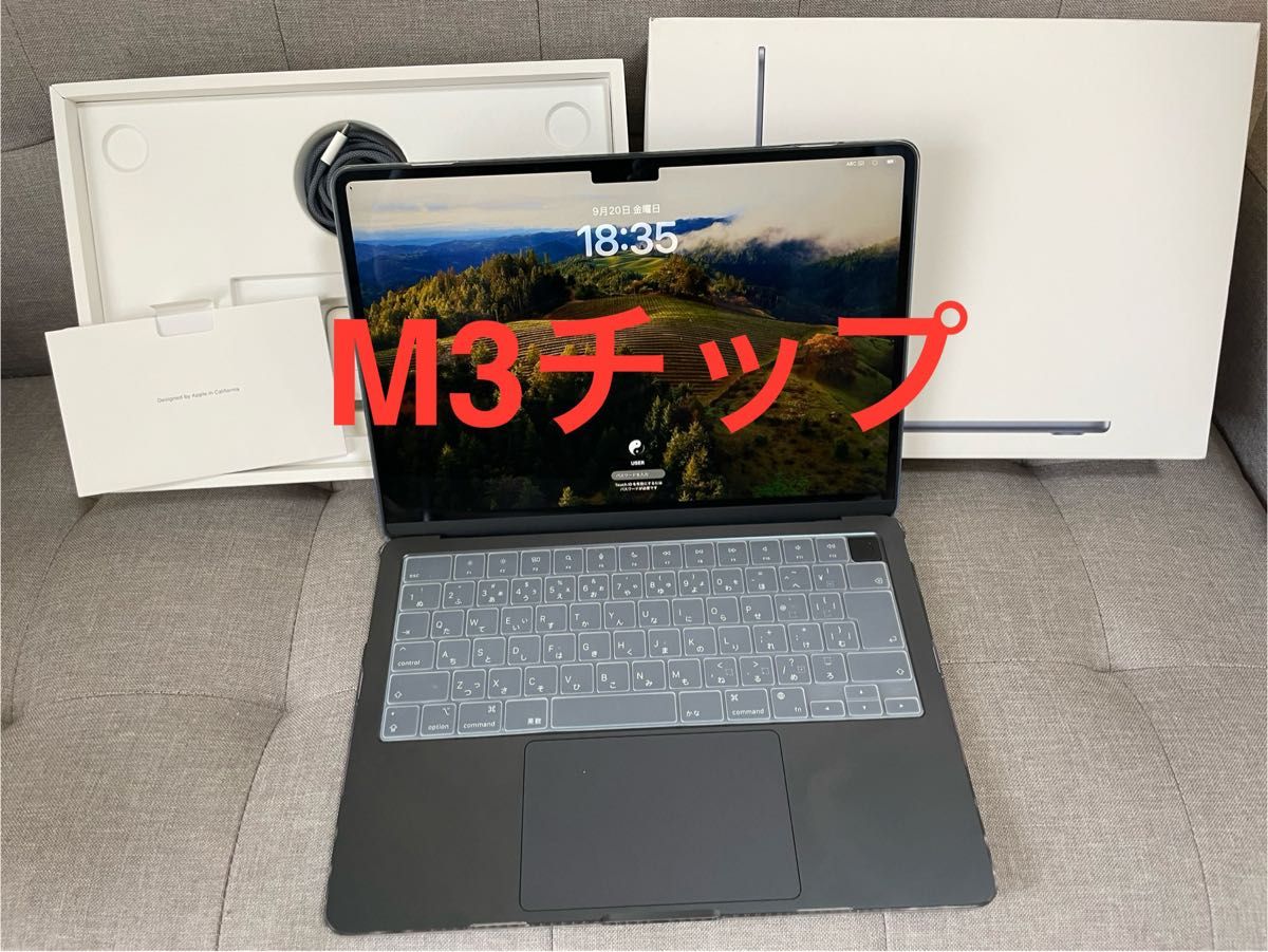 MacBook Air M3 2024、13インチ、8GB/256GB MacBook Air M3 2024、13インチ、8GB/256GB