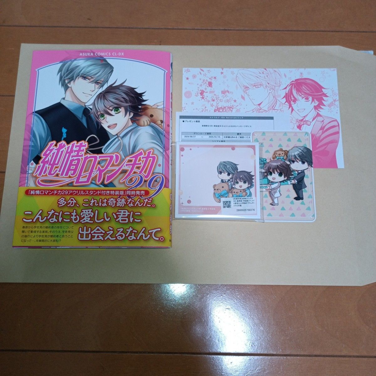 新刊BLコミック 純情ロマンチカ 29巻 通常版 アニメイト限定 新刊BLコミック 純情ロマンチカ 29巻 通常版 アニメイト限定