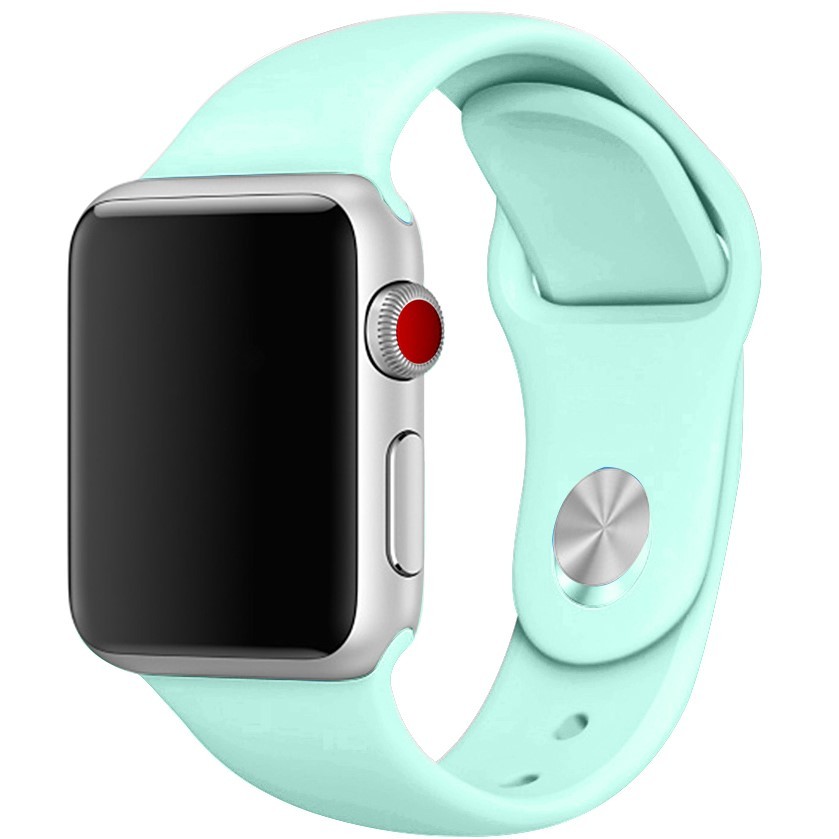 【本体サイズ38・40mm用】【38-グラスグリーン】Apple Watch シリコン スポーツバンド アップルウォッチ【Series1.2.3.4.5.6.SE対応】_画像1