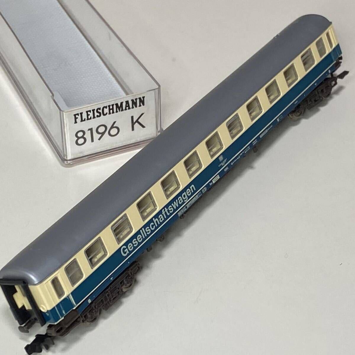 フライシュマン ドイツ鉄道の二階建て客車(制御車) Nゲージ 8123 フライシュマン ドイツ鉄道の二階建て客車(制御車) Nゲージ