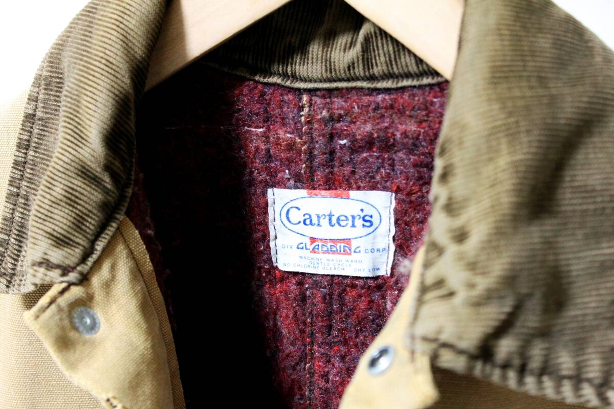 60s CARTER'S DUCK CANVAS CHORE JACKET / ヴィンテージ 60s CARTER'S DUCK CANVAS CHORE JACKET / ヴィンテージ