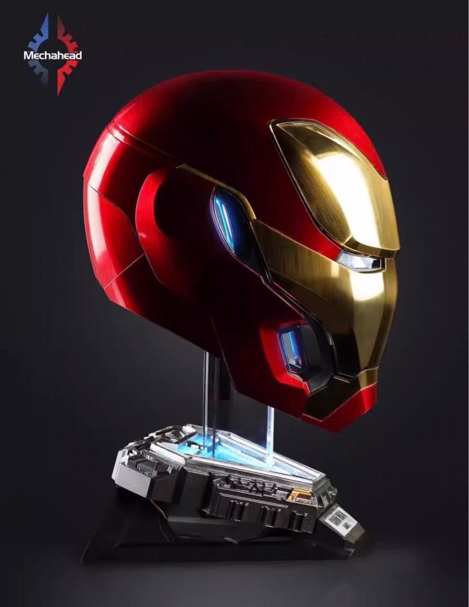新品未使用 アイアンマン ヘルメット 自動開閉式音声認識 音声 新品未使用 アイアンマン ヘルメット 自動開閉式音声認識 音声