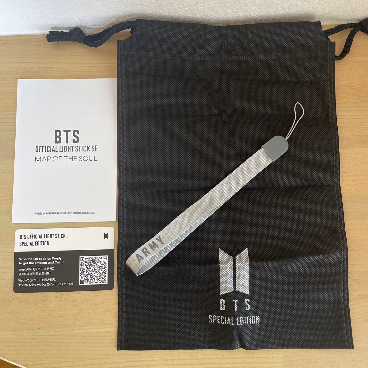 BTS公式 OFFICIAL LIGHT STICK SE MAP OF THE SOUL アミボム BTS公式 OFFICIAL LIGHT STICK SE MAP OF THE SOUL アミボム