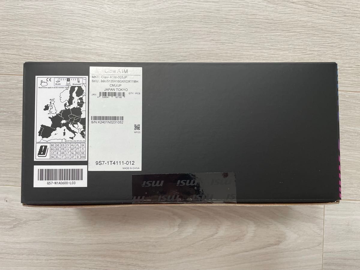 アクセサリーキット付き】MSI Claw-A1M-003JP [ブラック アクセサリーキット付き】MSI Claw-A1M-003JP [ブラック