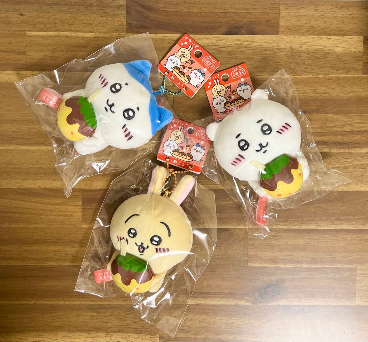 ちいかわ 3点セット ご当地 ぬいぐるみ 大阪 たこ焼き ハチワレ ちいかわ 3点セット ご当地 ぬいぐるみ 大阪 たこ焼き ハチワレ