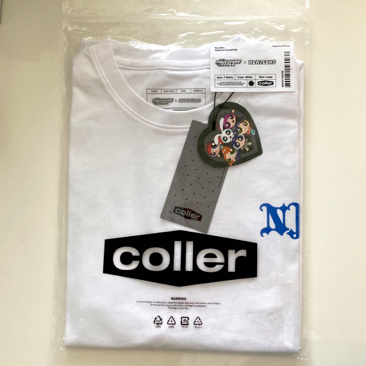 NewJeans Tシャツ POWER PUFF GIRLS ニュージーンズ パワーパフ NewJeans Tシャツ POWER PUFF GIRLS ニュージーンズ パワーパフ