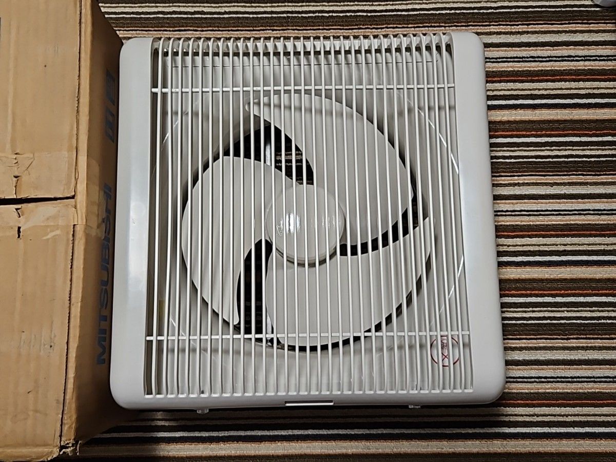 三菱有圧換気扇 EFG-25ASK-C 未使用 単相100V インテリア格子 三菱有圧換気扇 EFG-25ASK-C 未使用 単相100V インテリア格子
