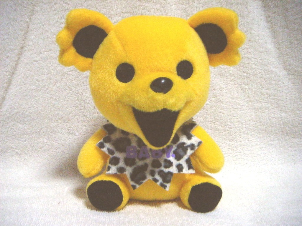 グレイトフルデッドベア ベイビー カラフル豹柄ぬいぐるみ イエロー 2009年の景品 レアです Dejapan Bid And Buy Japan With 0 Commission グレイトフルデッドベア ベイビー カラフル豹柄ぬいぐるみ イエロー 2009年の景品 レアです Dejapan Bid And Buy Japan With 0 Commission