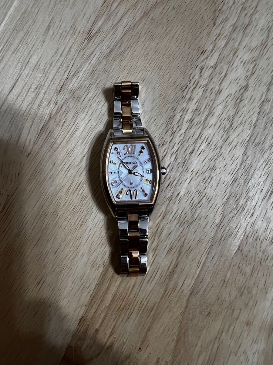 【限定】SEIKO ルキア 1B32-0AA0 腕時計 シェル 電波ソーラー SEIKO ルキア 1B32-0AA0 腕時計 電波ソーラー 限定 腕時計