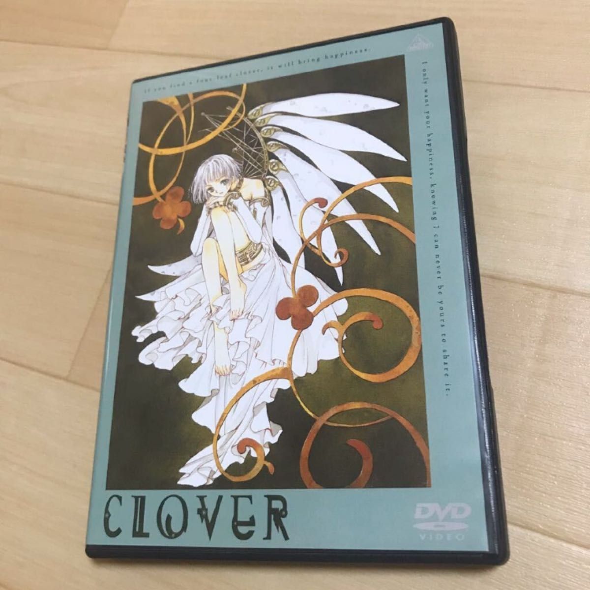 【CLAMP】 本とCLOVER DVDセット CLOVER クローバー DVD CLAMP アニメ クランプ CLOVER('99