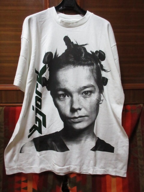 シングルステッチ Bjork ビョーク バンド Tシャツ ■ PJ ハーヴェイ ソニックユース Sade カートコバーン レッチリ L7 90s 好きにも