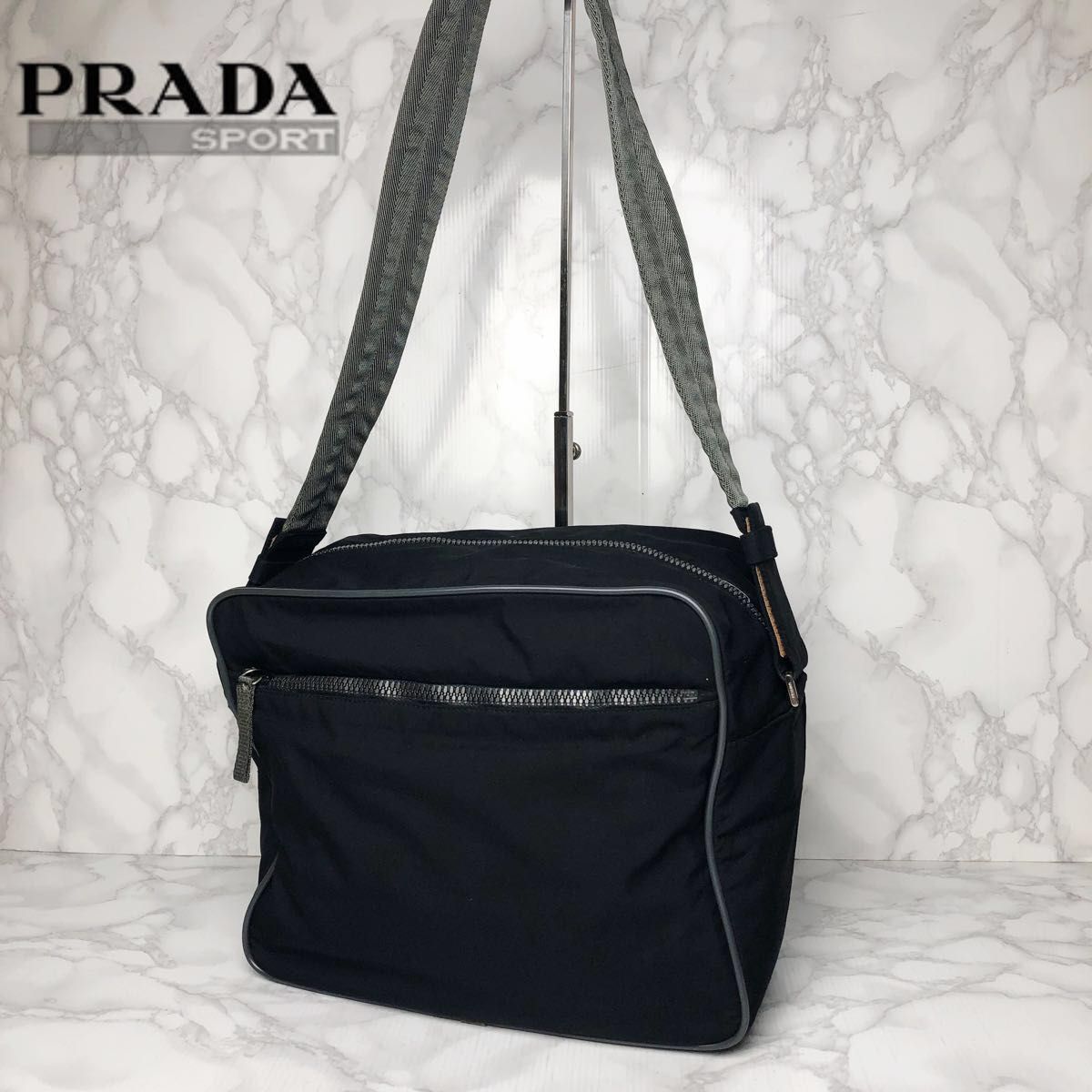 67 極美品 PRADASPORTS プラダスポーツ ショルダーバッグ 斜 67 極美品 PRADASPORTS プラダスポーツ ショルダーバッグ 斜