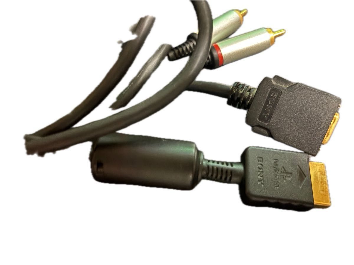 薄型PS2本体 SCPH-70000 SONY純正D端子ケーブル SONY純正AC 薄型PS2本体 SCPH-70000 SONY純正D端子ケーブル SONY純正AC
