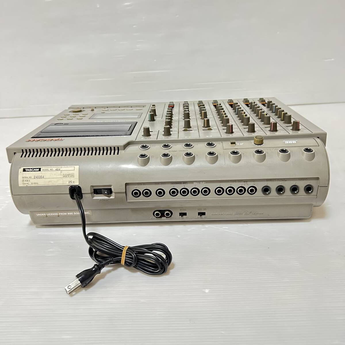 TASCAM タスカム PORTASTUDIO 464 マルチトラックレコーダー TASCAM タスカム PORTASTUDIO 464 マルチトラックレコーダー