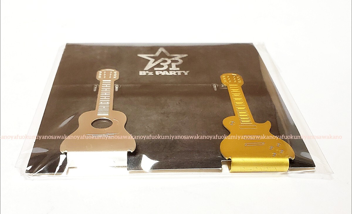 新品 ギター型クリップ B'z PARTY 稲葉浩志 松本孝弘 ファン 新品 ギター型クリップ B'z PARTY 稲葉浩志 松本孝弘 ファン