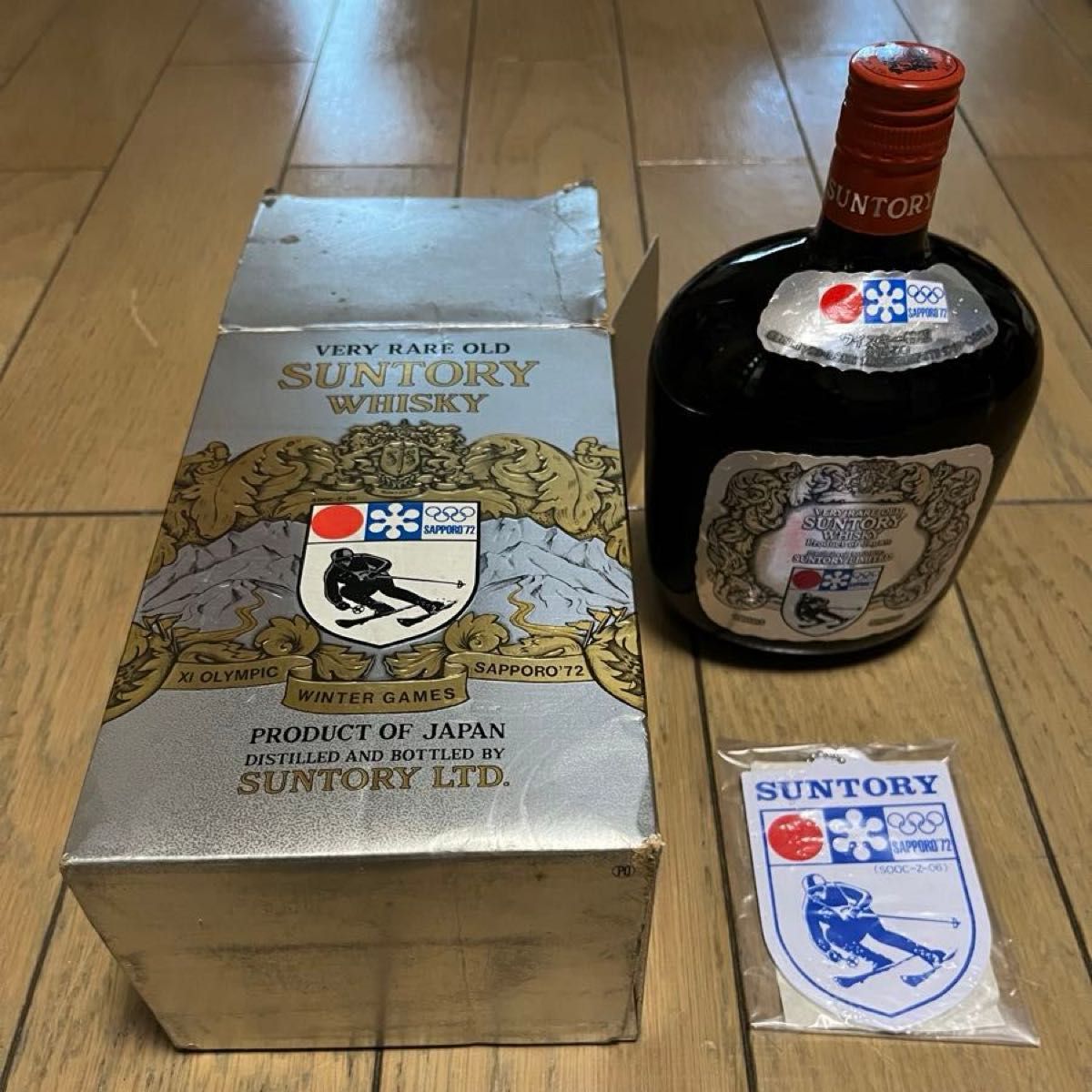 未開封】サントリー オールド ウイスキー SAPPORO'72 記念ラベル 未開封】サントリー オールド ウイスキー SAPPORO'72 記念ラベル
