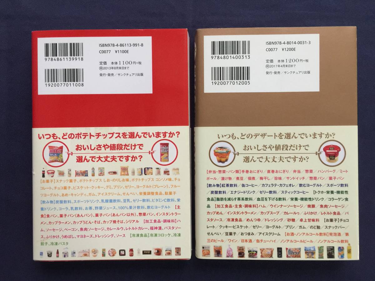 【クリックポスト】『たべるなら、どっち？　・子どもの口に入りやすい上位200・40代からの食べ物』【2冊セット】_画像2