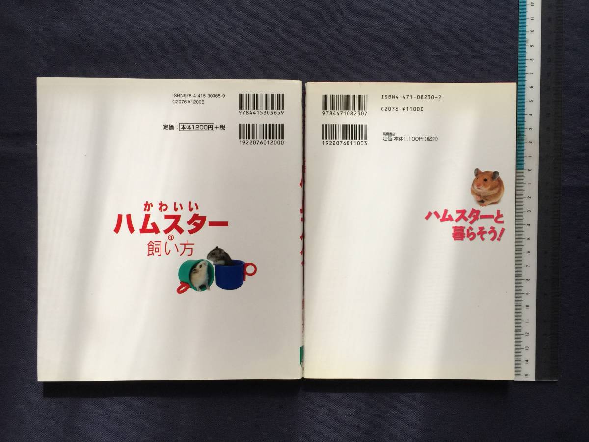 【クリックポスト】『ハムスターと暮らそう！楽しい飼い方・遊び方』『かわいいハムスターの飼い方』【2冊セット】成美堂出版　高橋書店_画像2