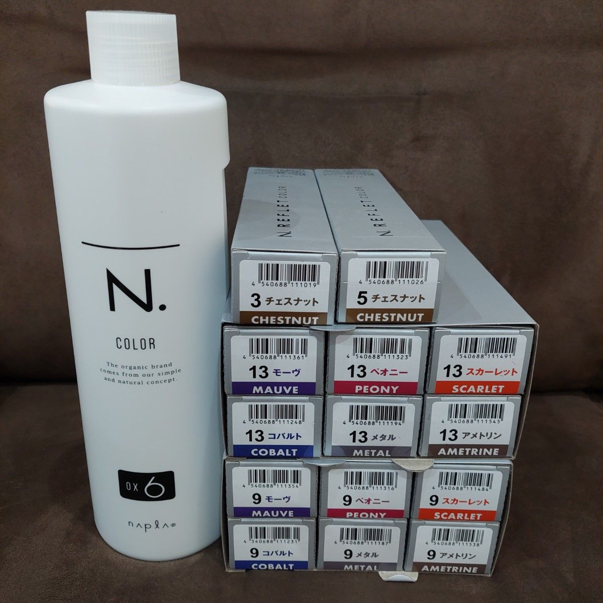 N ルフレカラー 14本+オキシ6% 新発売 ナプラ エヌドット N ルフレカラー 14本+オキシ6% 新発売 ナプラ エヌドット