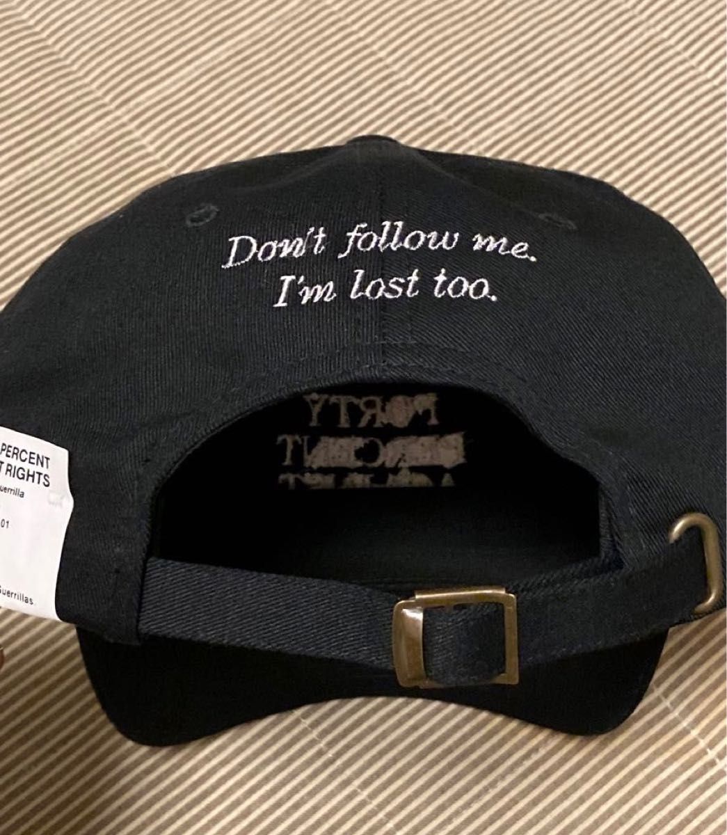 FPAR(Forty Percents Against Rights) logo cap キャップ 黒 FPAR(Forty Percents Against Rights) logo cap キャップ 黒