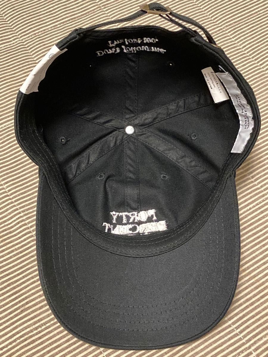 FPAR(Forty Percents Against Rights) logo cap キャップ 黒 FPAR(Forty Percents Against Rights) logo cap キャップ 黒
