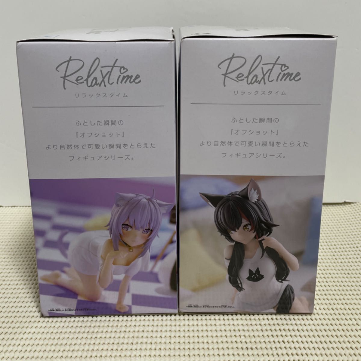 未開封品】ホロライブ hololive 猫又おかゆ 大神ミオ Relax time 未開封品】ホロライブ hololive 猫又おかゆ 大神ミオ Relax time