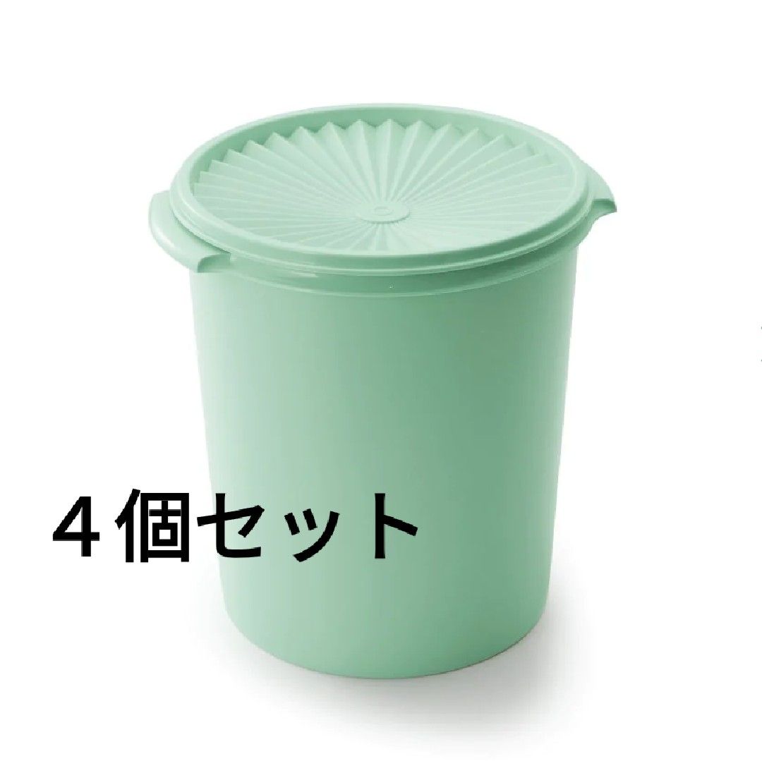 昭和レトロ◎タッパーウエア マキシデコレーター 4個 オレンジ 昭和レトロ◎タッパーウエア マキシデコレーター 4個 オレンジ