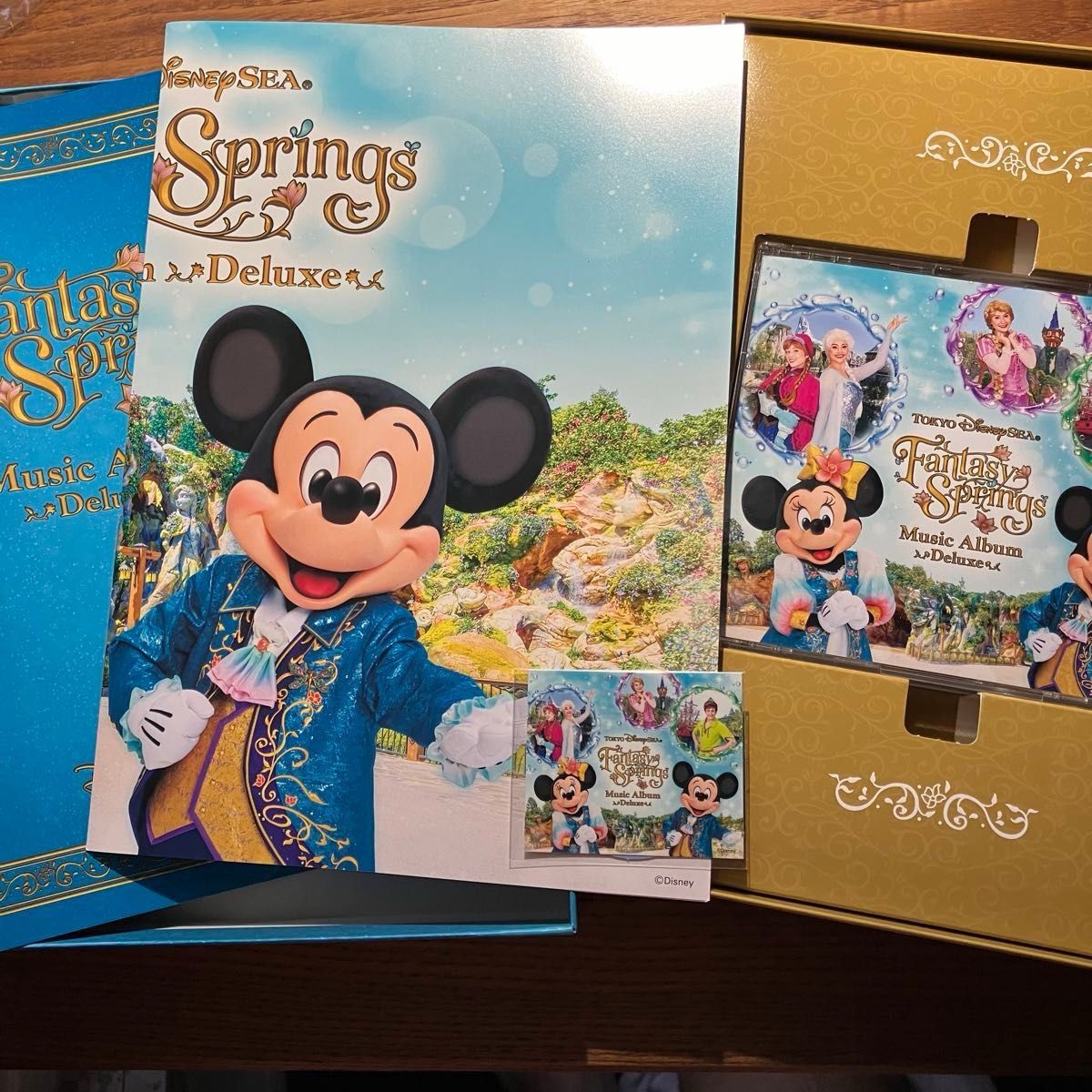 ほぼ未使用】東京ディズニーシー ファンタジースプリングス ほぼ未使用】東京ディズニーシー ファンタジースプリングス