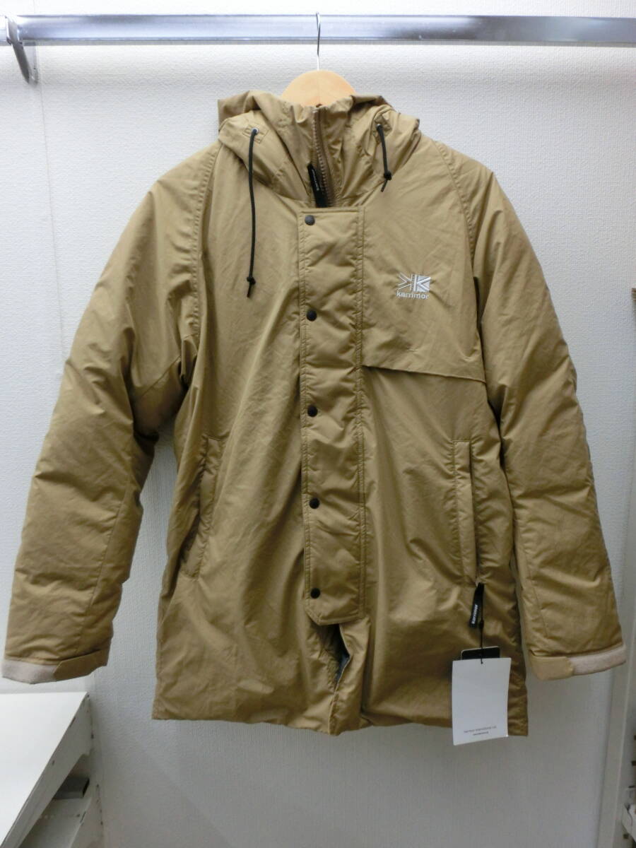 クリスマスファッション my/432499/2409/Karrimor カリマー マキシマ ダウン コート 101111/ベージュ/サイズM 男性用