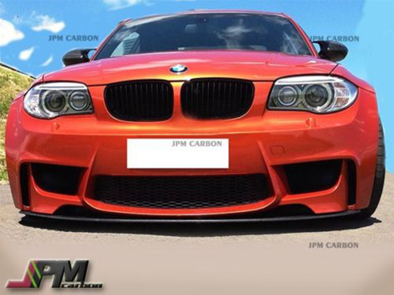 BMW E82 E88 128i 135i Mスポ DP Style カーボン フロントリップスポイラー_画像1