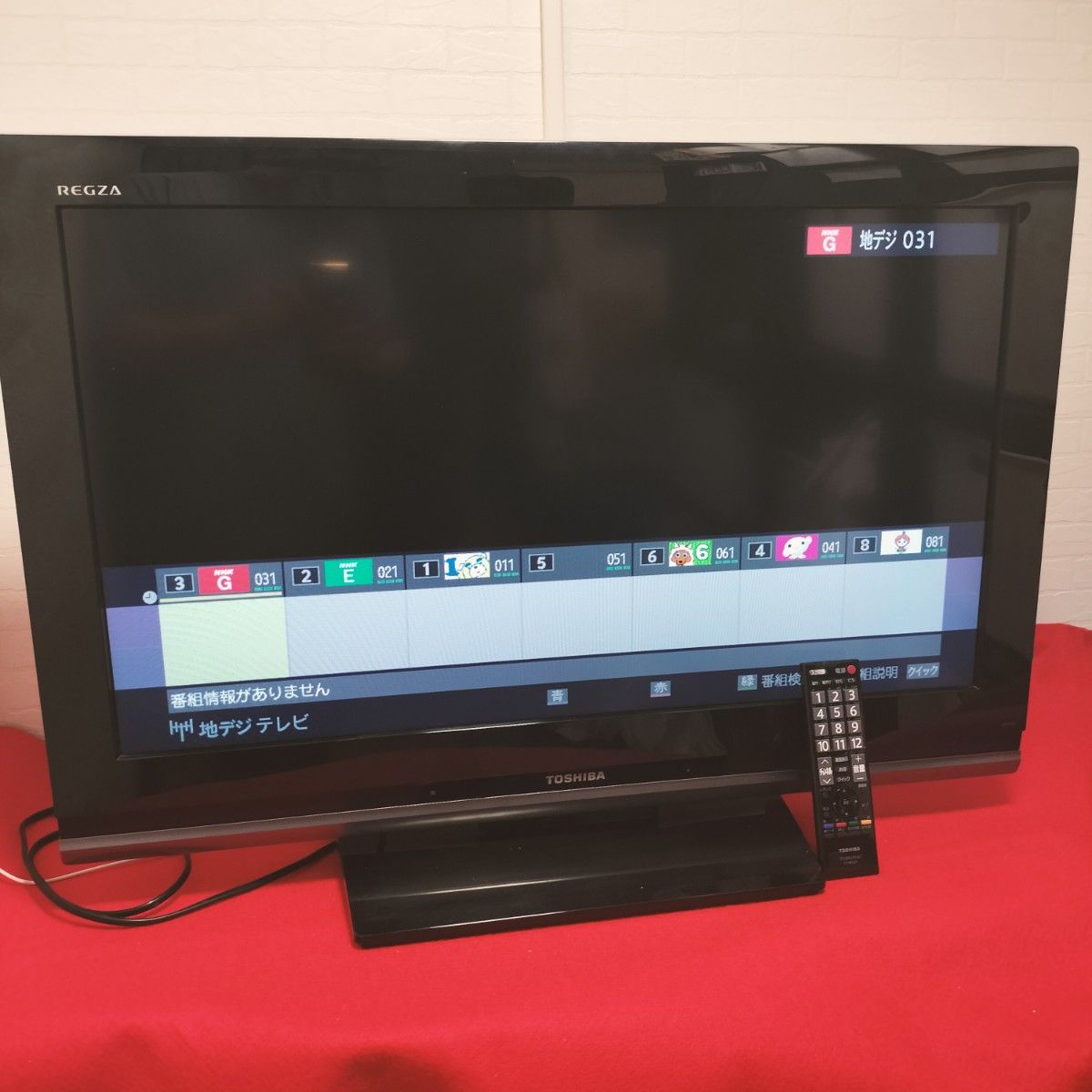 リモコン付き 液晶テレビ 32A8000 東芝 REGZA 32型【動作品 リモコン付き 液晶テレビ 32A8000 東芝 REGZA 32型【動作品