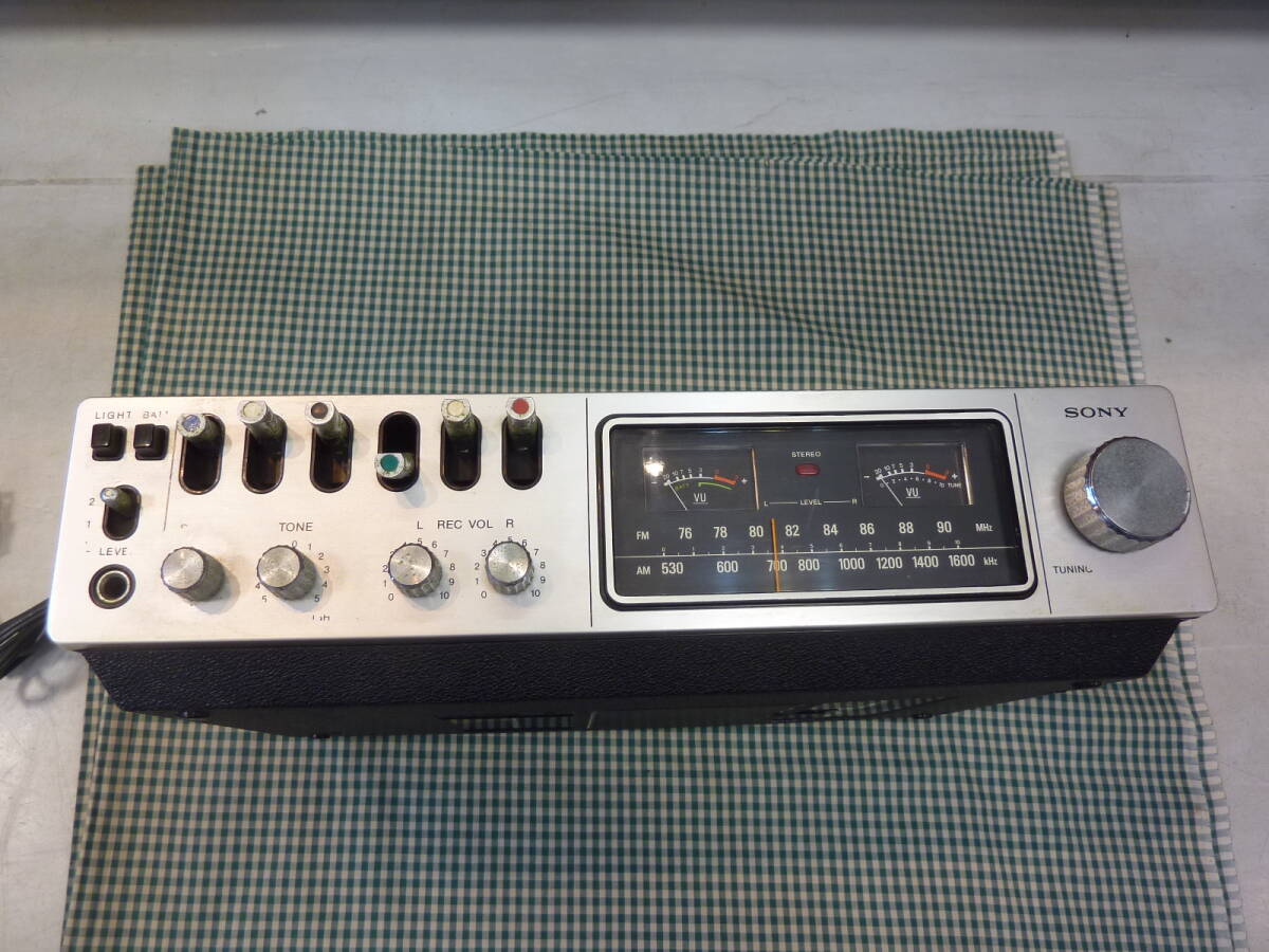 動作未確認】SONY ソニー FM/AM STEREO CASSETTE-RECORDER CFS-7 動作未確認】SONY ソニー FM/AM STEREO CASSETTE-RECORDER CFS-7