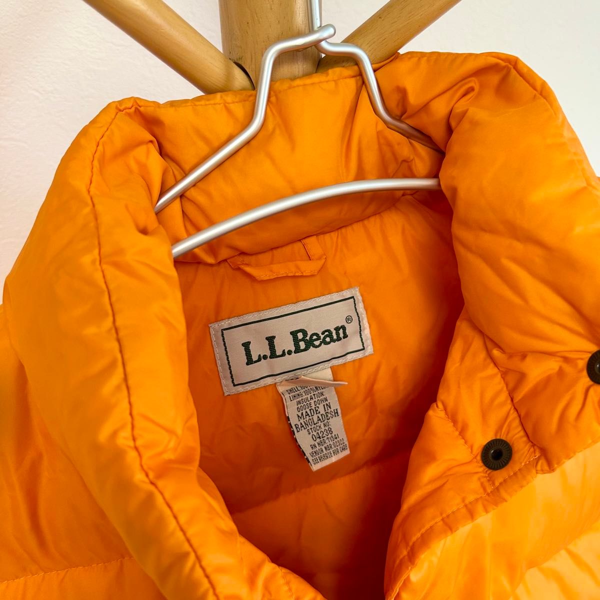 バングラデシュ製】エルエルビーン L L Bean ダウンベスト 80s バングラデシュ製】エルエルビーン L L Bean ダウンベスト 80s
