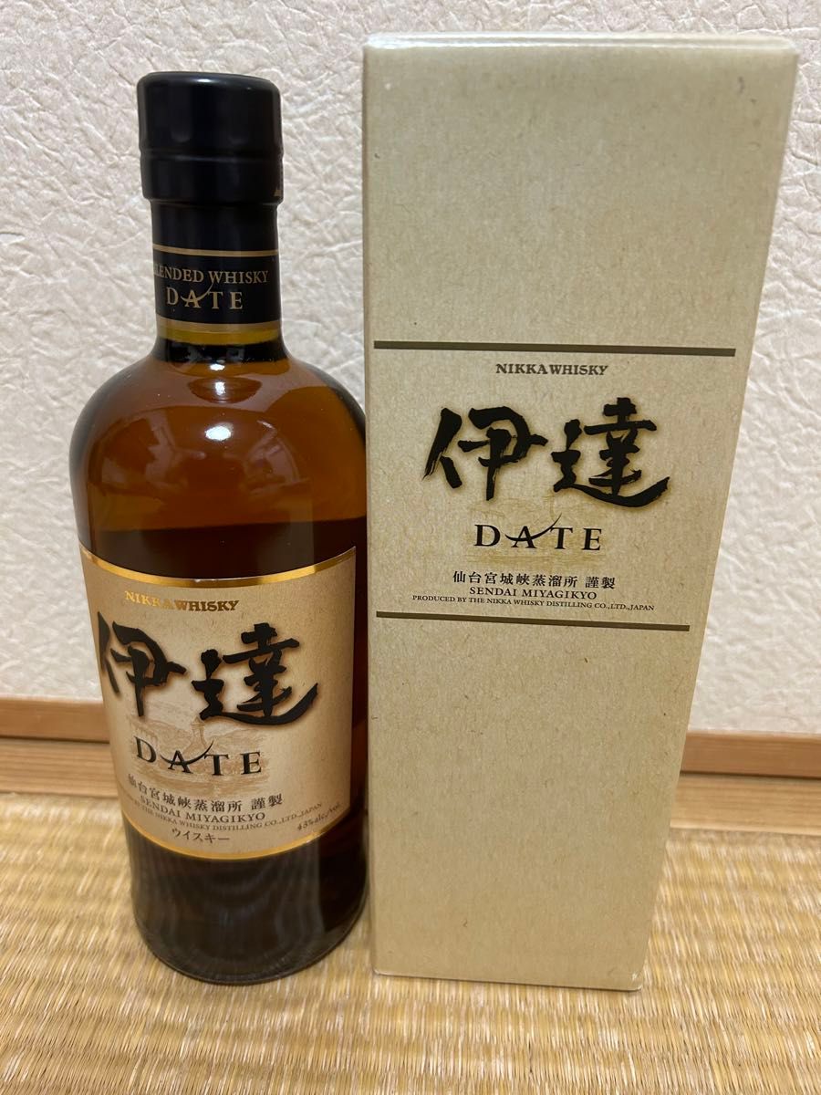 旧ラベル ニッカ ウイスキー 伊達 DATE 700ml 仙台宮城峡蒸溜所 旧ラベル ニッカ ウイスキー 伊達 DATE 700ml 仙台宮城峡蒸溜所