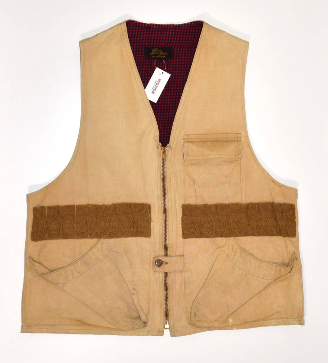 50s L.L.Bean Vintage Hunting vest ヴィンテージハンティングベスト エルエルビーン