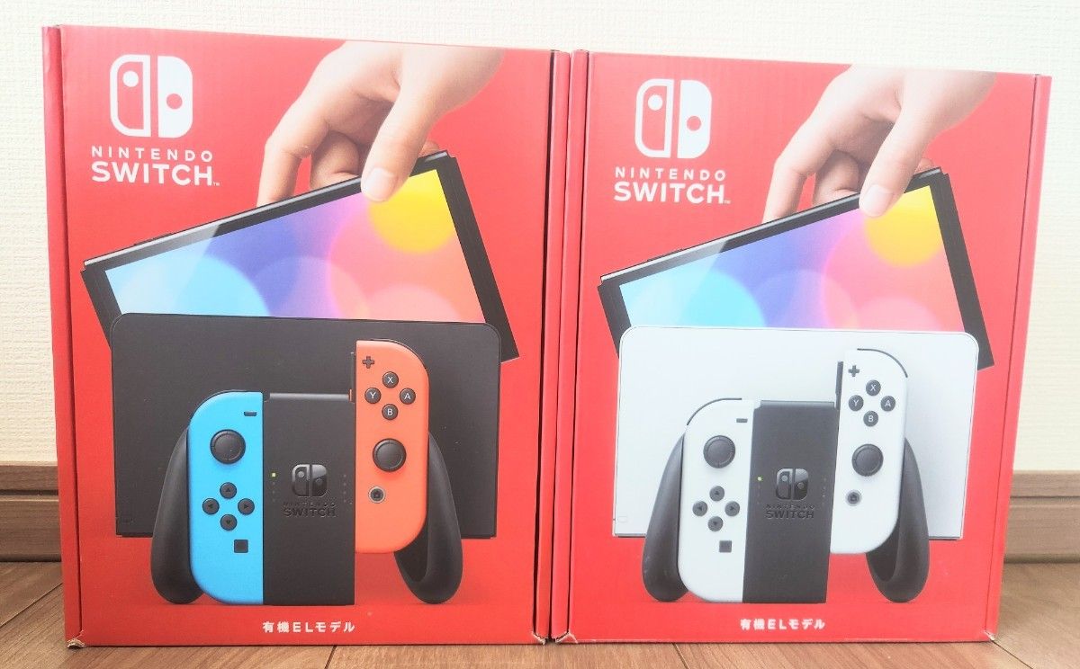 Nintendo Switch Switch本体 有機ELモデル Joy-Con(L)ネオン