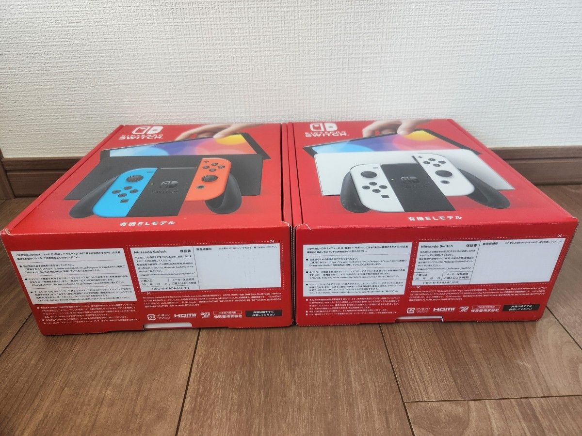 Nintendo Switch(有機ELモデル)ネオンブルーネオンレッド Nintendo Switch(有機ELモデル)ネオンブルーネオンレッド