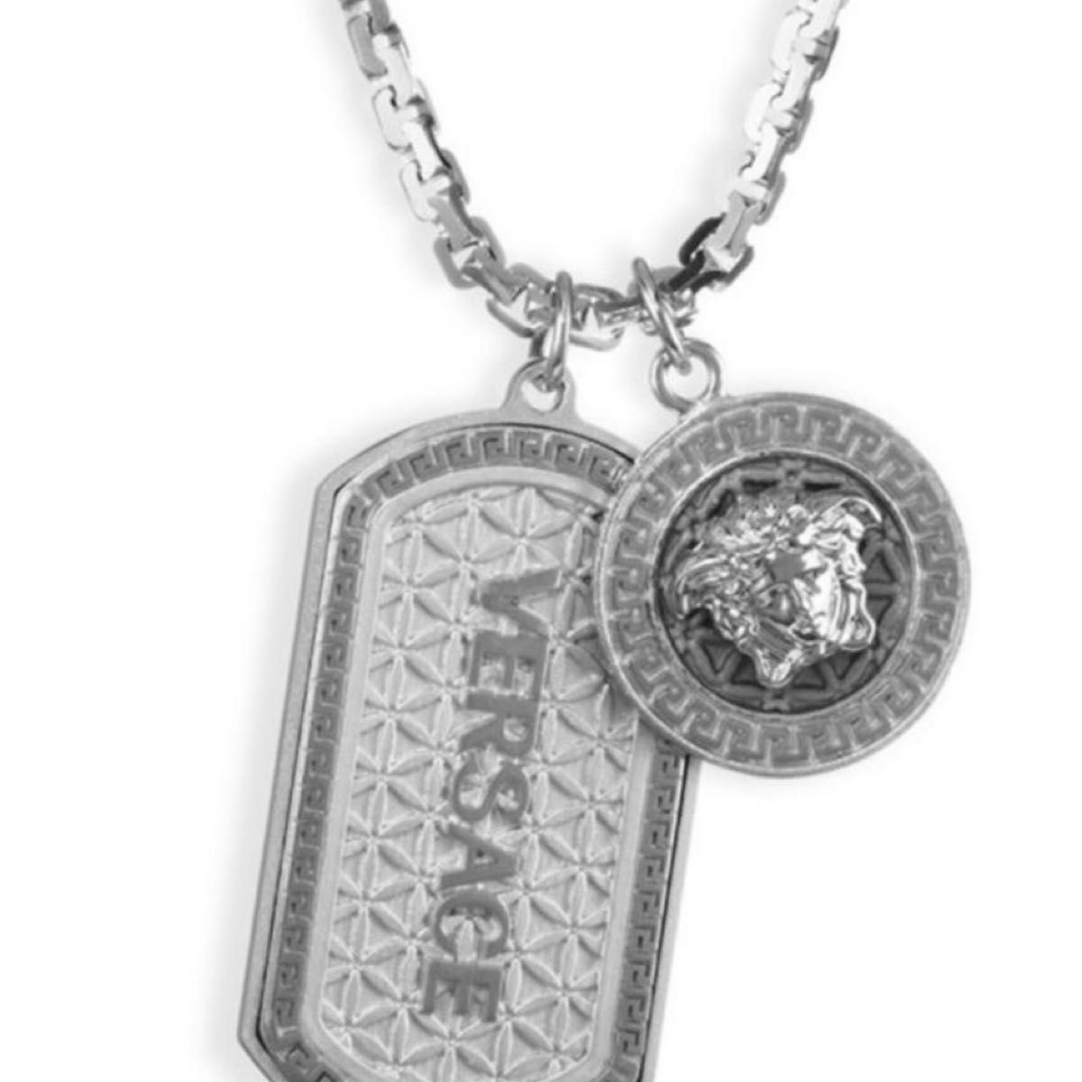 ヴェルサーチ ネックレス ロング シルバー versace ネックレス ヴェルサーチ ネックレス ロング シルバー versace ネックレス
