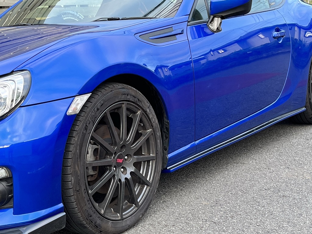 ZN6 Toyota 86 HachiRoku Subaru BRZ подножка заслонка сделано в Японии покрашен цена zn6 ZC6