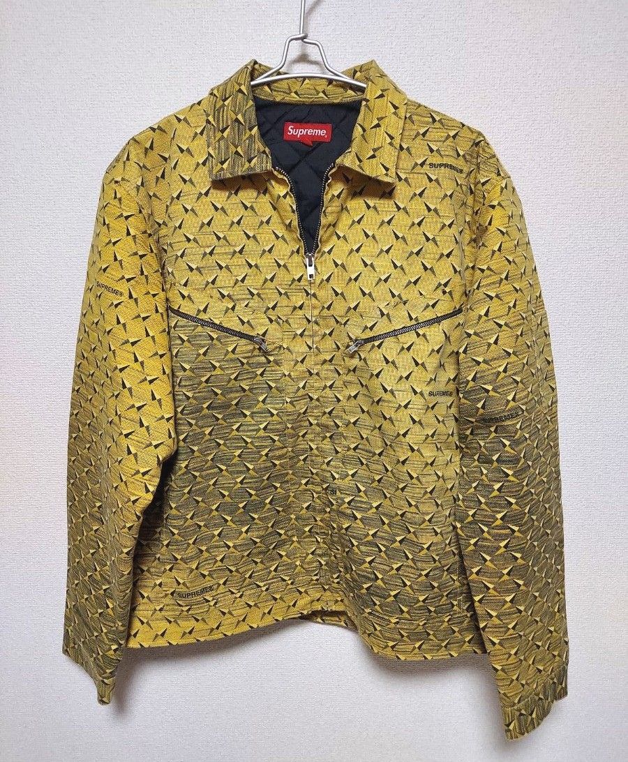 Supreme~ Diamond Plate Work Jacket M Yellow シュプリーム Supreme~ Diamond Plate Work Jacket M Yellow シュプリーム