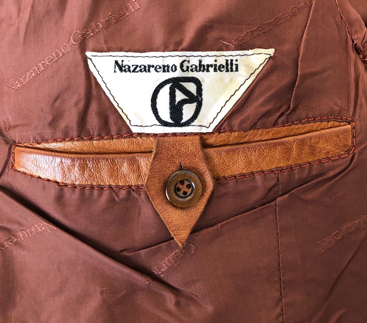 Nazareno Gabrielli Vintage イタリア製 2wayバッグ ショルダーバッグ