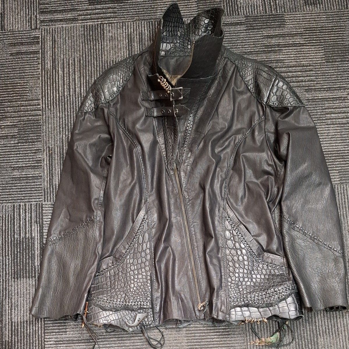 美品】14th Addiction フォーティーンスアディクション クロコ 美品】14th Addiction フォーティーンスアディクション クロコ